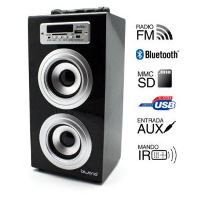 Jogador JoyBox Bluetooth Biwond Preto