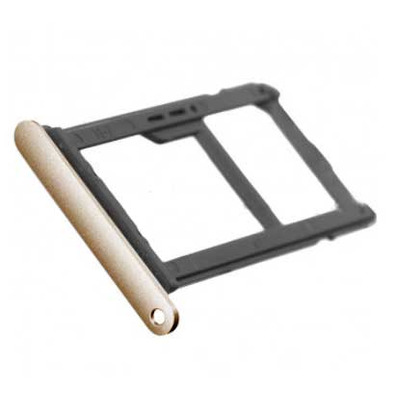 SIM Carta de substituição da bandeja para Samsung Galaxy S7 Gold