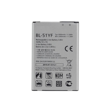 Substituição da Bateria para LG G4 H815 3000 MAH