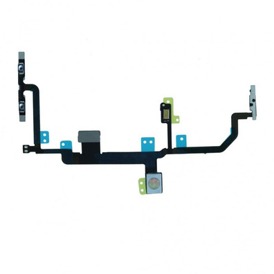 Substituição Flex Cable Volume e Power + Microfone iPhone 8 Plus