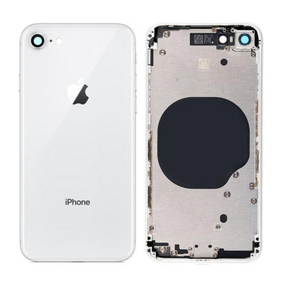 Carcaça Traseira Completa - iPhone 8 Prata