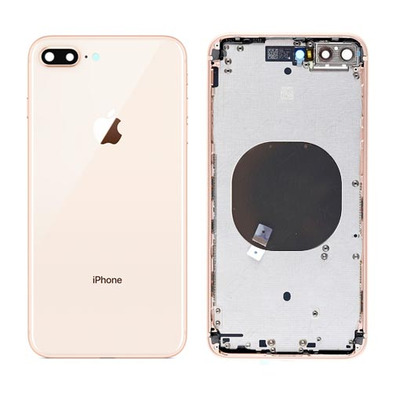 Carcaça Traseira Completa - iPhone 8 Plus Dourado