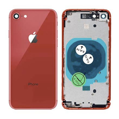 Carcaça Traseira Completa - iPhone 8 Vermelho