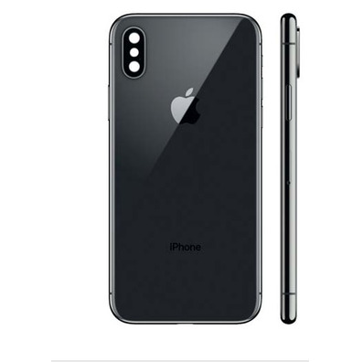 Carcaça Traseira Completa - iPhone X Cinzento Sideral