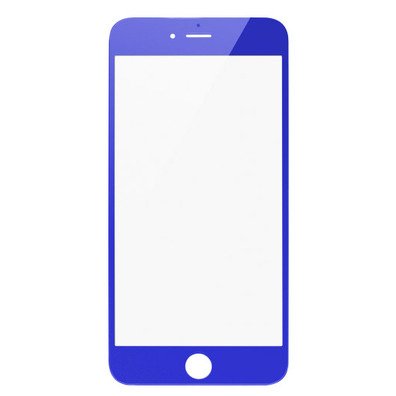 Reposto Cristal Frontal iPhone 6/6S Azul Oscuro