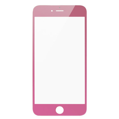 Reposto Cristal Frontal iPhone 6/6S Rosa