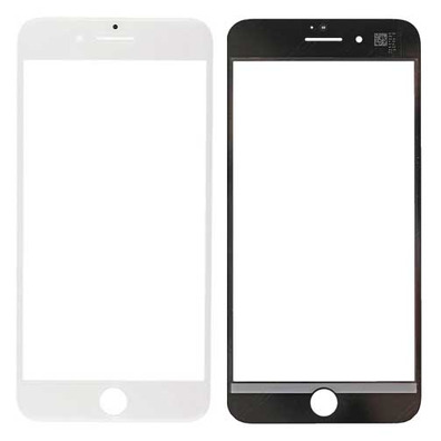 Reposto Cristal Frontal iPhone 8 (Cola Oca) Branco