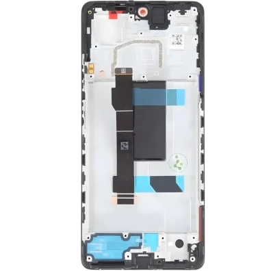 Reposto de Tela OLED com Marco para Xiaomi Redmi Note 12 Pro 5G/12 Pro Plus 5G/POCO X5 Pro 5G