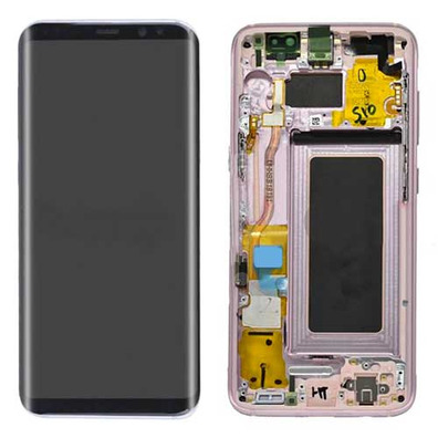 Reposto Tela Completa com Quadro - Samsung Galaxy S8 Rosa