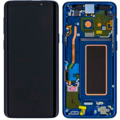 Reposição Ecrã Completo   Quadro Samsung Galaxy S9 Azul