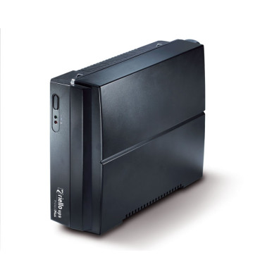 SAI RIELLO PROTECT PLUS 650 - 650VA / 360W FORMATO TORRE COM AUTO RESTART OFFLINE 2 x Shucko