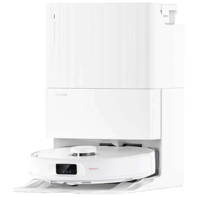 Aspiradora Roborock Qrevo MaxV Branco com Base de Autolimpeza