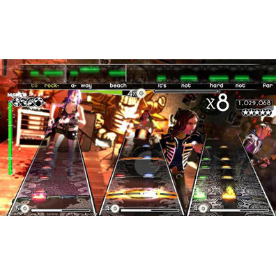 Rock Band 3 + Teclado Wireless Xbox 360 