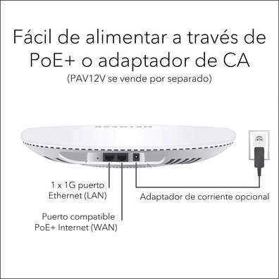 Roteador Wifi Netgear AC3000 WAC540-10000S