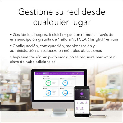 Roteador Wifi Netgear AC3000 WAC540-10000S