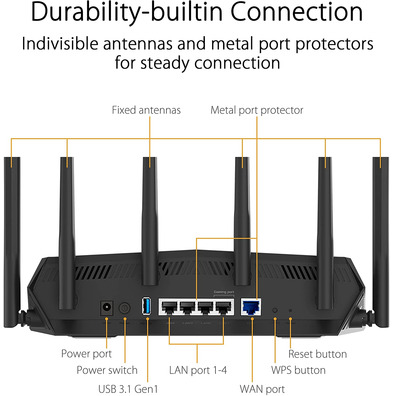 Roteador Wireless Asus TUF Gaming AX5400