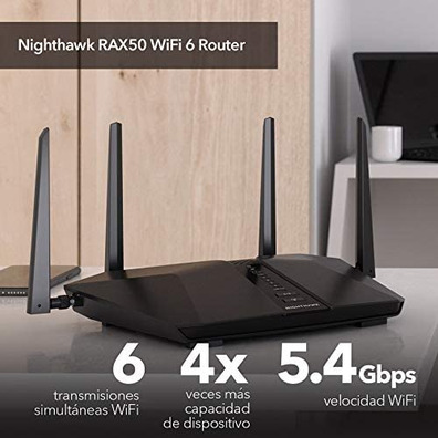 Router Wireless Netgear RAX50 Nighthawk