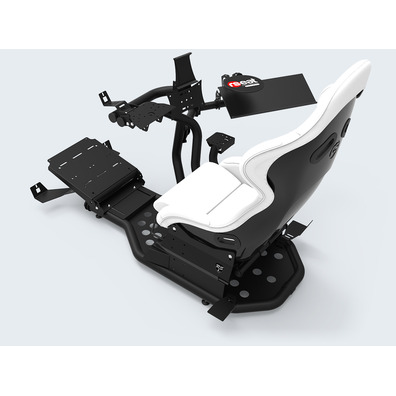 RSeat RS1 Branco/Preto