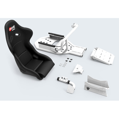 RSeat RS1 Preto/Branco