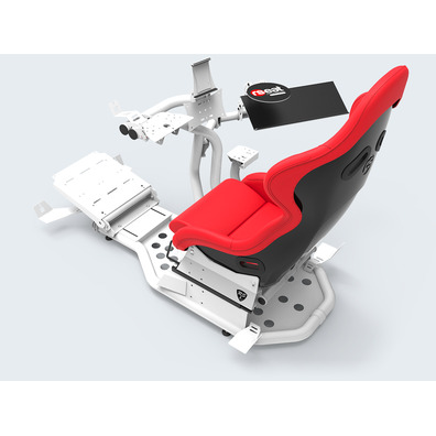 RSeat RS1 Vermelho/Branco