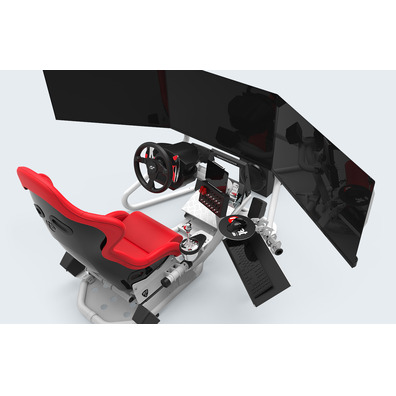 RSeat RS1 Vermelho/Branco