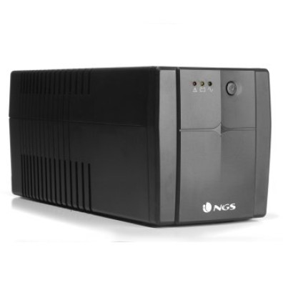 Sistema de Alimentação Ininterrumpida SAI NGS Fortress 1500 V2 Off-Line UPS 1200VA 720W AVR SHUCKO Plugx3