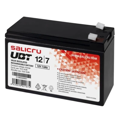 Salicru UBT Negro 12V/7A - Sais Proteção Elétrica