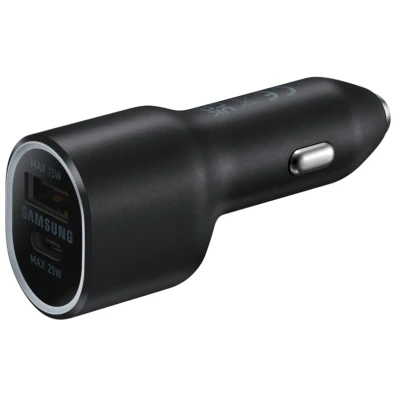 Carregador de carro Samsung 40 W USB e Tipo C