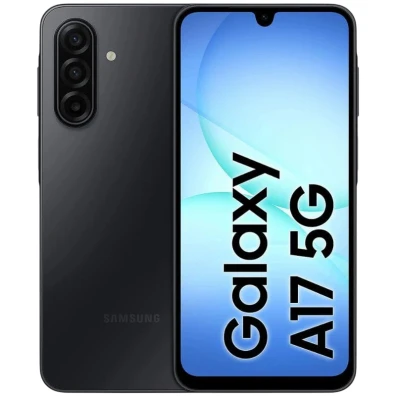 Samsung Galaxy A17 5G Preto, 8GB RAM, 256GB, 90Hz