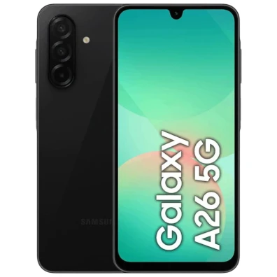 Samsung Galaxy A26 Preto 5G 6GB/128GB - smartphone conectividade e desempenho