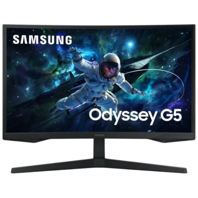 Monitor Samsung Odyssey S27CG552EU 27 QHD VA Curva 165Hz FreeSync em Preto para PC