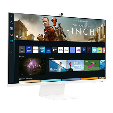 Samsung Smart Monitor M8 S32BM801UU 32 " 4K / Smart TV/ Multimídia / Blanco