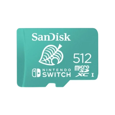 Cartão de Memória SanDisk MicroSDXC 512GB SDSQXAO-512G-GNCZN