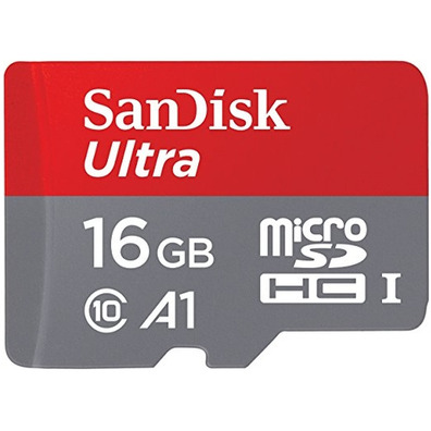 Sandisk Ultra Micro SD HC 16gb + SD Adapter