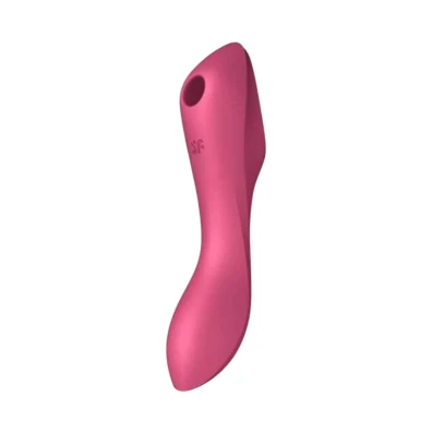 Satisfyer Curvy Trinity 3 Vermelho - Innovador Dispositivo para Cuidado Pessoal
