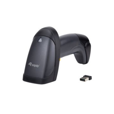 Scanner Inalámbrico Equip 351023 RF 2.4GHz - Detecta Códigos 1D com Suporte IP54 Velocidade