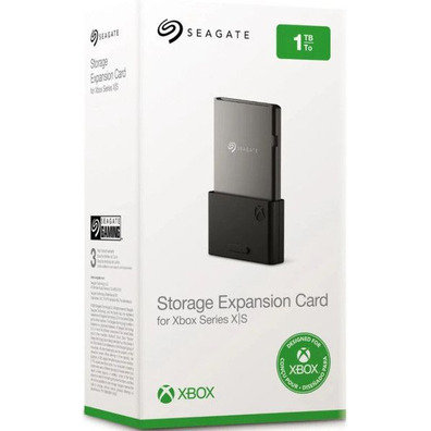 Placa De Expansão De Armazenamento Seagate Xbox Series X/S 1 TB Black