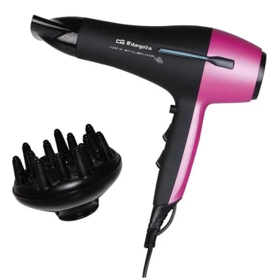 Secador Profissional Rosa / Negro Orbegozo SE 2320 2200 W