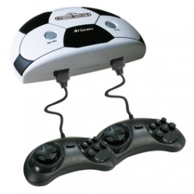 Consola Megadrive + Sensible Soccer + 2 mandos + 10 jogos