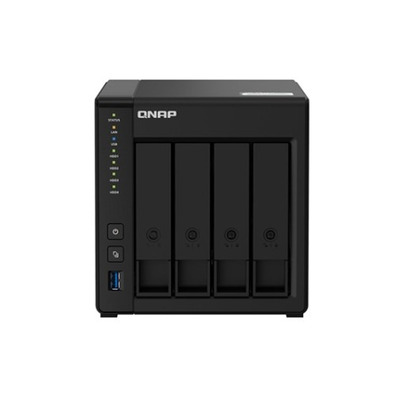 Bloco NAS Qnap Desktop 4BAY NAS 4GB RAB 1Gbe