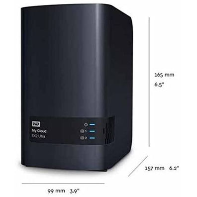 Assentos NAS WD My Cloud EX2 Ultra