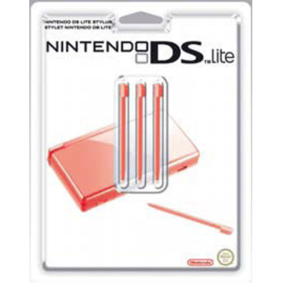 Set 3 Punteros Stylus DS Lite Rojo