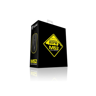 Tubarão Zona do Tubarão M52 Jogo de Mouse Preto