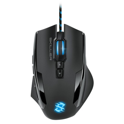 Sharkoon Skiller Raton Gaming 10800 dpi Preto