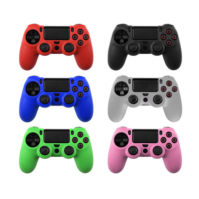 Funda de silicone para Dualshock 4 Vermelho