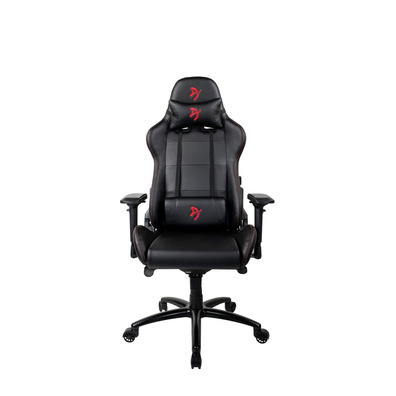 Silla Arozzi Verona Signature Black PU-Red Logo