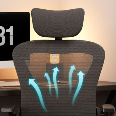 Cadeira de escritório Ergonómica Powerbasic Lagos - Powerbasics