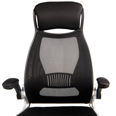 Cadeira de escritório Powerbasics W2003 Preto - Reposabrazos Abatíveis