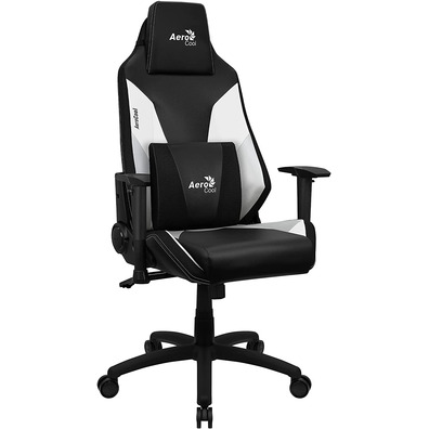 Silla Gaming Aerocool Almirante Blanca