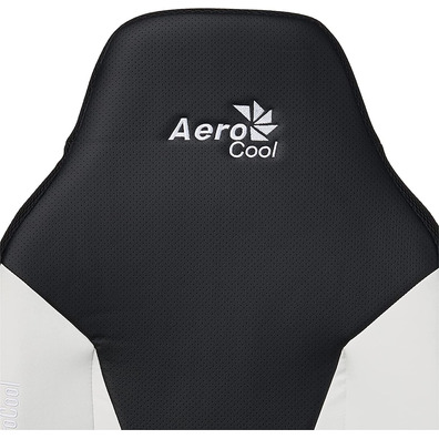 Silla Gaming Aerocool Almirante Blanca